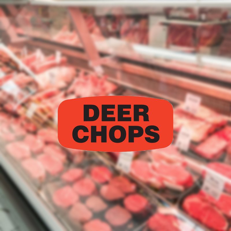 Wild Game Labels - 10 Roll Minimum