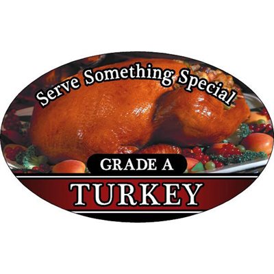 Serve something Special Grade A Turkey Label
