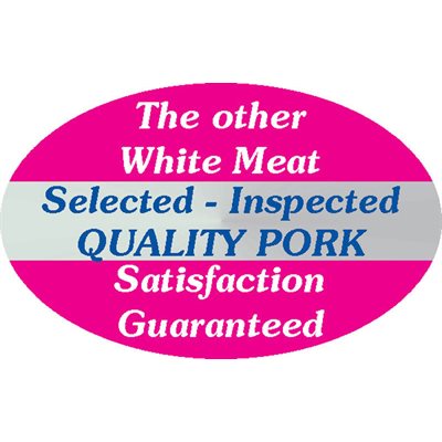 Pork (Select / Inspected Quality) Label