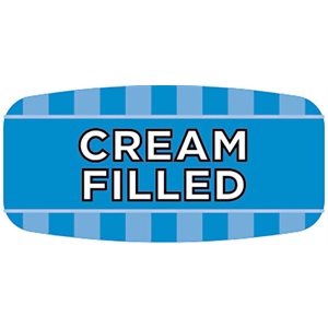 Cream Filled Label
