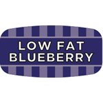 Low Fat Blueberry Label