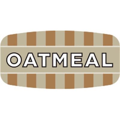 Oatmeal Label