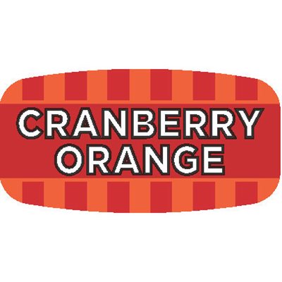 Cranberry Orange Label