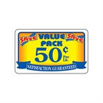 Value Pack / Save 50¢ per lb Label