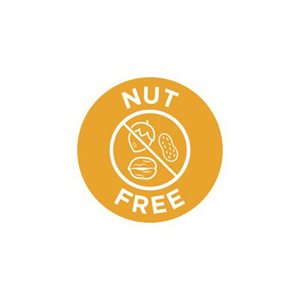 Nut Free (icon) Label
