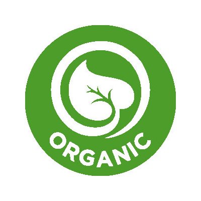 Organic (icon) Label