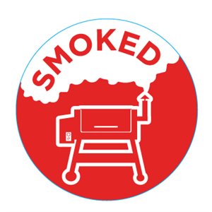 Smoked (icon) Label