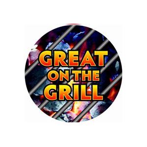 Great on the Grill Label