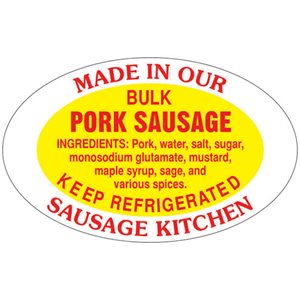 Bulk Pork Sausage / Made in Our Kitchen Label