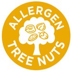 Allergen Tree Nuts (icon) Label
