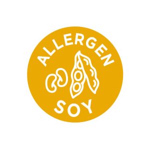 Allergen Soy (icon) Label
