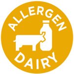 Allergen Dairy (icon) Label
