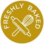 Freshly Baked (icon) Label