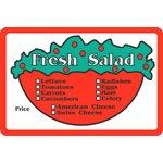 Fresh Salad (Check Off) Label