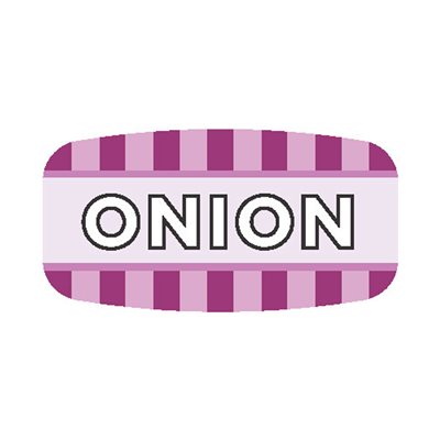 Onion Mini Flavor Label