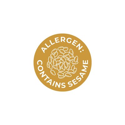 Allergen Contains Sesame (icon) Label