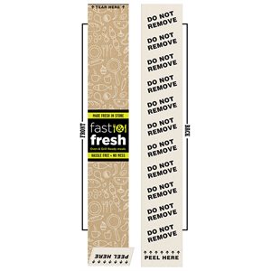 Fast & Fresh (kraft sleeve) Label