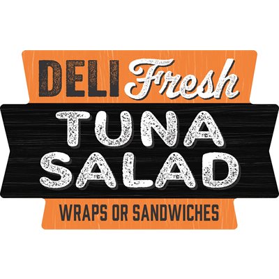 Deli Fresh Tuna Salad (wrap / sandwich) Label