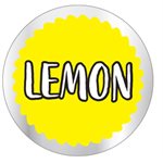 Lemon Flavor Label