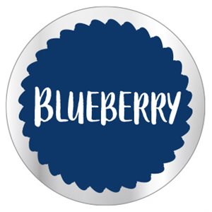 Blueberry Flavor Label