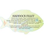 Haddock Fillet Label