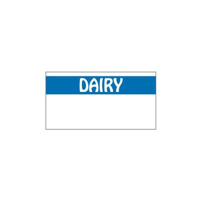 Monarch 1110 series Dairy Label
