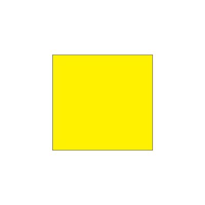 1136 Series Yellow Blank Label