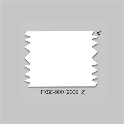 Monarch 1151 / 52 Serrated White Blank Label