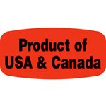 Product of USA, Canada Label