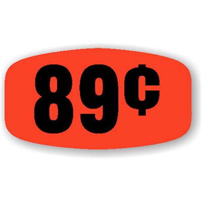 89¢ Label