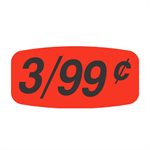 3 / 99¢ Label