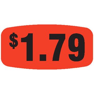$1.79 Label