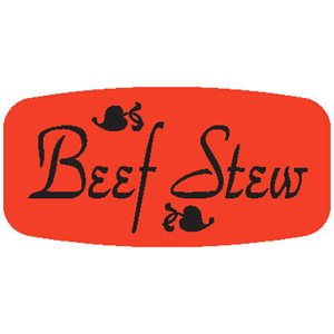 Beef Stew Label