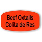 Beef Oxtails / Colita de Res Label