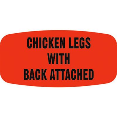 Chicken Legs w / Back Attached Label