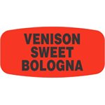 Venison Sweet Bologna Label