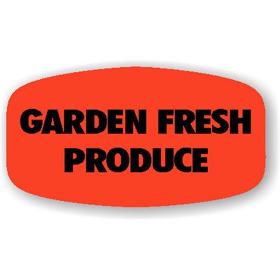 Garden Fresh Produce Label