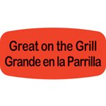 Great on the Grill / Grande en la Parrilla Label