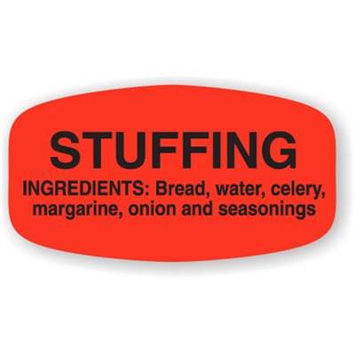 Stuffing (w / ing) Label