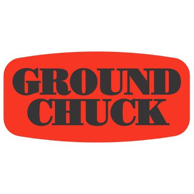 Ground Chuck Label
