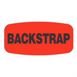 Backstrap Label