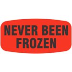 Never Been Frozen Label