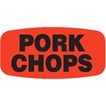 Pork Chops Label