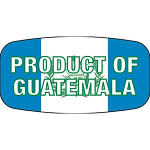 Product of Guatemala Label