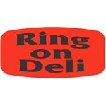 Ring on Deli Label