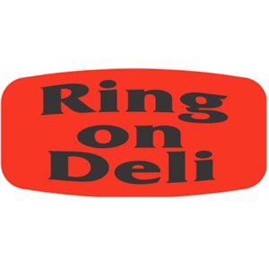 Ring on Deli Label