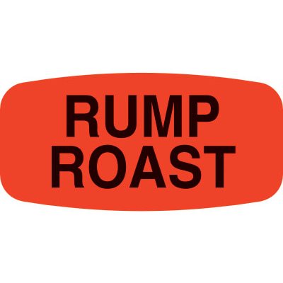 Rump Roast Label