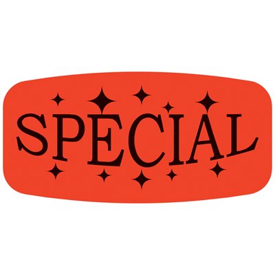 Special (with stars) Label