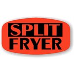 Split Fryer Label