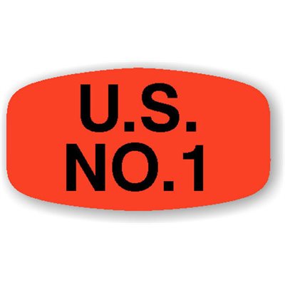 U.S. No. 1 Label